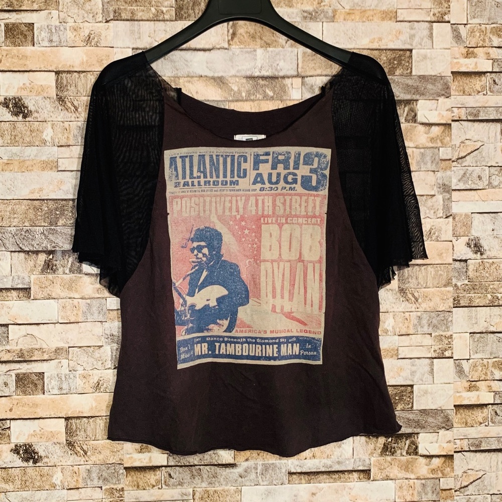 Furst of a Kind Vintage Design Bob Dylan Top